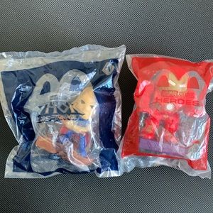 MCDONALD'S HAPPY MEAL TOYS 2 THOR and  HULKBUSTER MARVEL HEROES
